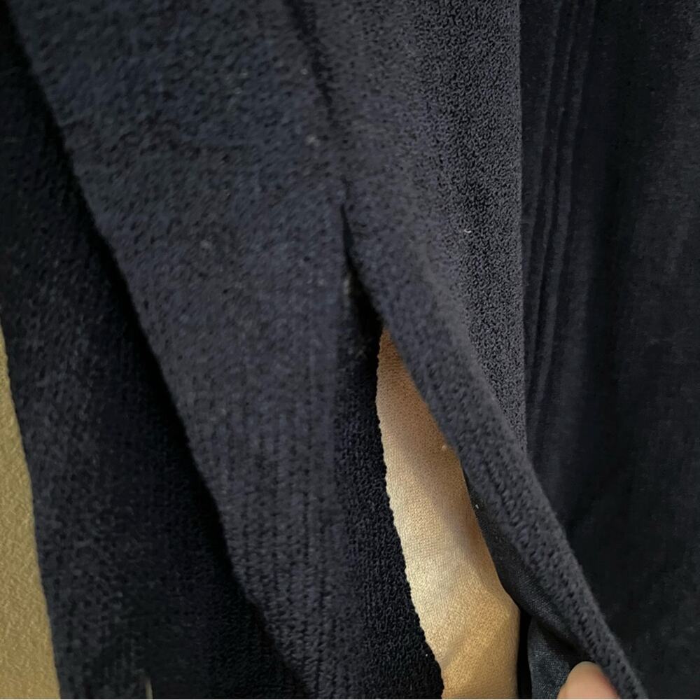 St. John Santana Knit Nautical Colorblock Full Zip Jacket - Picture 4 of 7